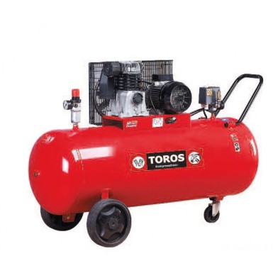 Αεροσυμπιεστής Toros MK103-200-3 400V 200lt 3hp 