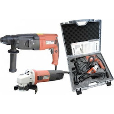 STAYER Set  Σκαπτικό και Τροχός SDS-Plus  HD 27 C Σκαπτικό + SAB 800 BR 