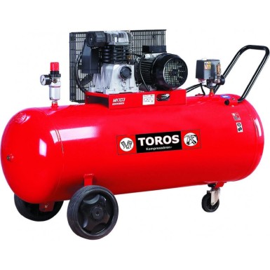 Αεροσυμπιεστής Toros μονοφασικός ΜΚ 103-200-3Μ 200lt 3hp 