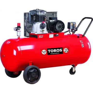 Αεροσυμπιεστής Toros μονοφασικός MK 113-200-3M 200lt 3hp 