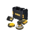 DCW230P2-QW DEWALT 18V XR BL ΕΚΚΕΝΤΡΟ ΤΡΙΒΕΙΟ 150MM (2X5.0AH) ΣΕ ΚΑΣΕΤΙΝΑ TSTAK