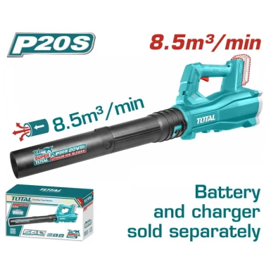 TABLI20323E TOTAL ΦΥΣΗΤΗΡΑΣ ΚΗΠΟΥ ΜΠΑΤ. Li-ion 20V ΧΩΡΙΣ ΜΠΑΤΑΡΙΑ & ΦΟΡΤΙΣΤΗ 