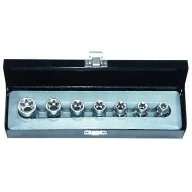 SET ΚΑΡΥΔΑΚΙΑ TORX 1/2" 7τμχ FORCE