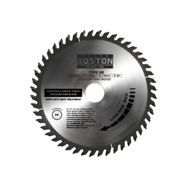 BOSTON: BE-16548 ΔΙΣΚΟΣ ΚΟΠΗΣ ΞΥΛΟΥ+ΑΛΟΥΜ. Φ165/30 Ζ48