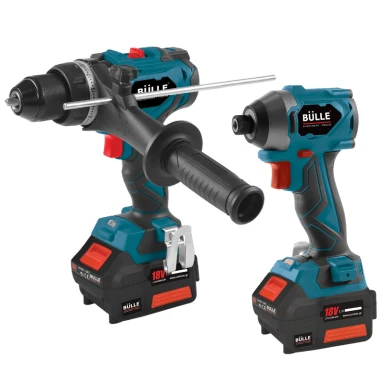 633323 BULLE: 18V ΣΕΤ BRUSHLESS ΔΡΑΠ/ΔΟ+ΚΑΤΣΑΒ. 2x5Ah Li-ion