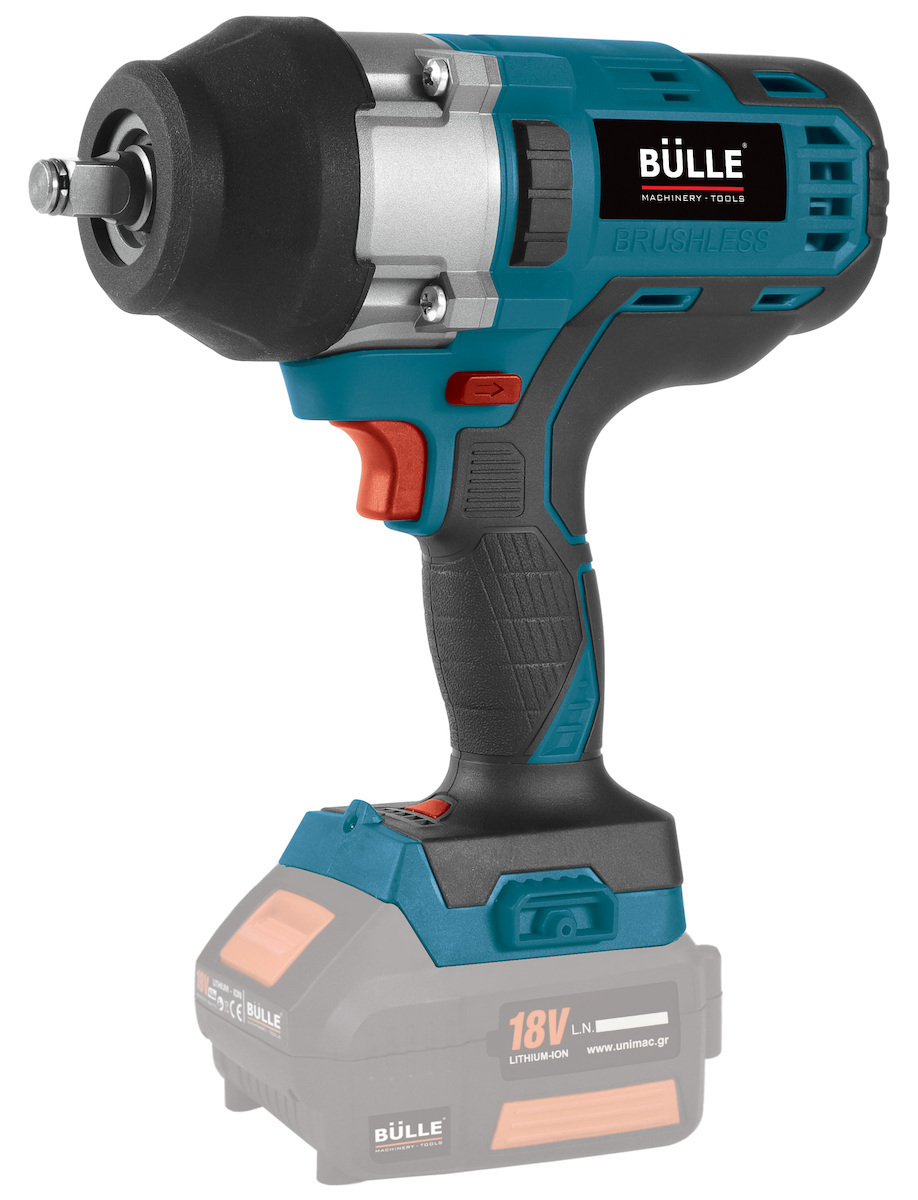 BULLE - Μπουλονόκλειδο 1000Nm 1/2'' 18V Li-ion Brushless  Solo 633328