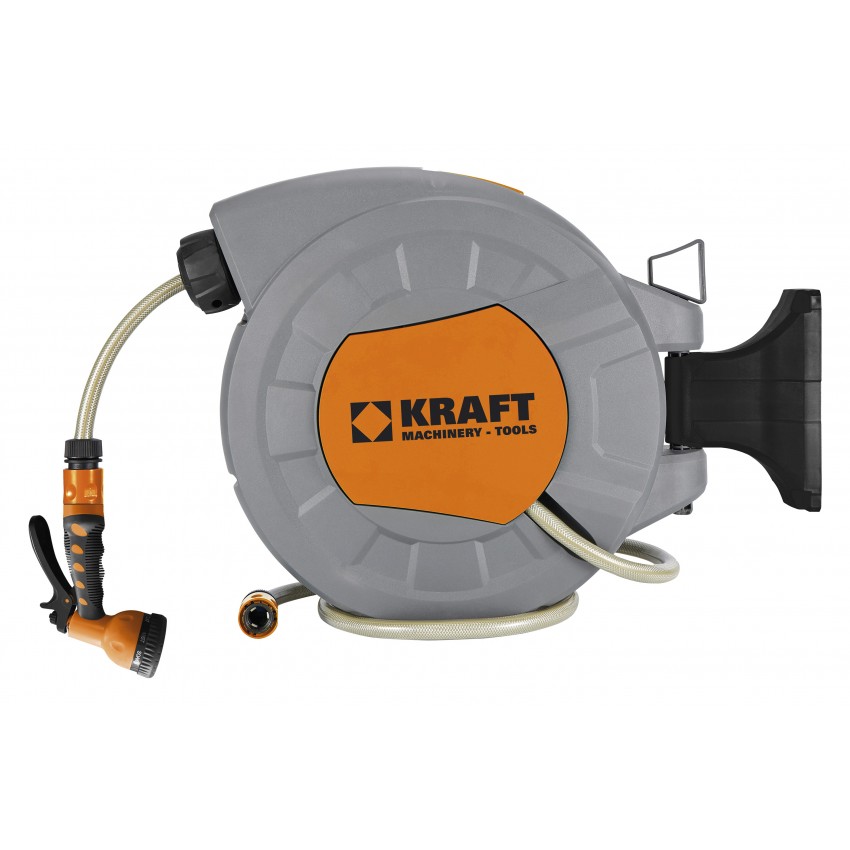 KRAFT - Αυτόματη Ανέμη με Σωλήνα Νερού 25m 693416