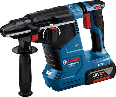 Πιστολέτο Περιστροφικό Μπαταρίας 18V (2x5.0Ah) - 18V - 20V - BOSCH GBH 18V-24 C 0611923003