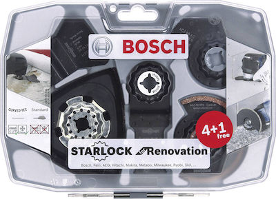 Σέτ Εξαρτημάτων Πολυεργαλείου (5Τεμ.) BOSCH 2608664624