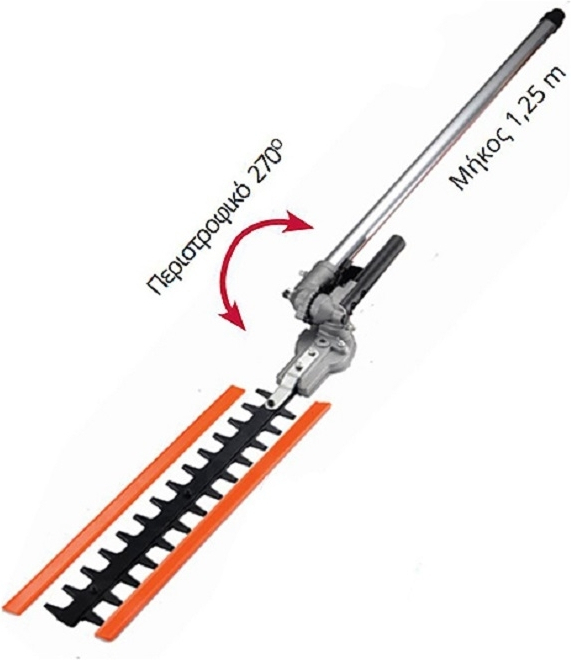 60844 ΚΛΑΔΕΥΤΗΡΙ ΜΠΟΡΝΤΟΥΡΑΣ 45cm ΓΙΑ ΠΟΛΥΜΗΧΑΝΗΜΑ KRAUSMANN 3282