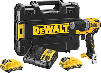 DEWALT ΔΡΑΠΑΝΟΚΑΤΣΑΒΙΔΟ 12V (2X2.0AH) DCD701D2-QW