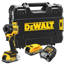 Dewalt Παλμικό Κατσαβίδι 3 Ταχυτήτων 18V XR 1/4″ Brushless 2 x 1.7Ah DCF870E2T