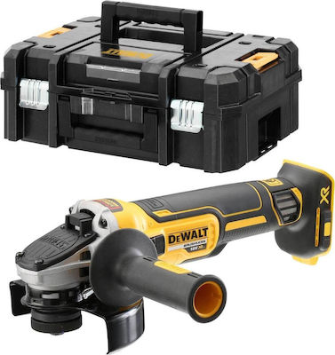 DEWALT ΓΩΝΙΑΚΟΣ ΤΡΟΧΟΣ 125MM 18V XR BRUSHLESS (SOLO) σε Βαλιτσάκι TSTAK DCG405NT