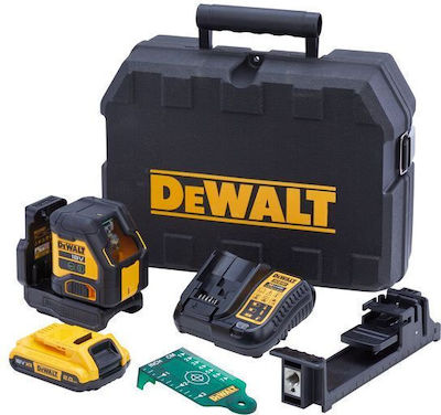 Dewalt Αλφάδια Laser Σταυρού 18V DCLE34021D1