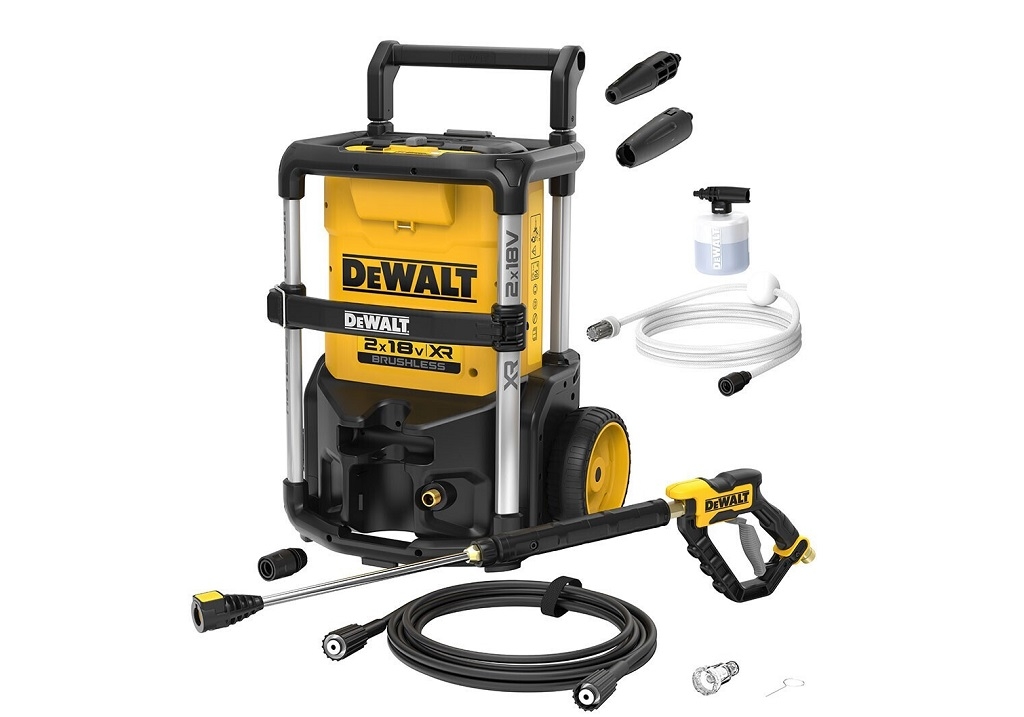 DeWalt Πλυστικό Μπαταρίας Brushless 2x18V Li-Ion 110bar - Χωρίς Μπαταρίες & Φορτιστή (Solo) DCMPW1600N