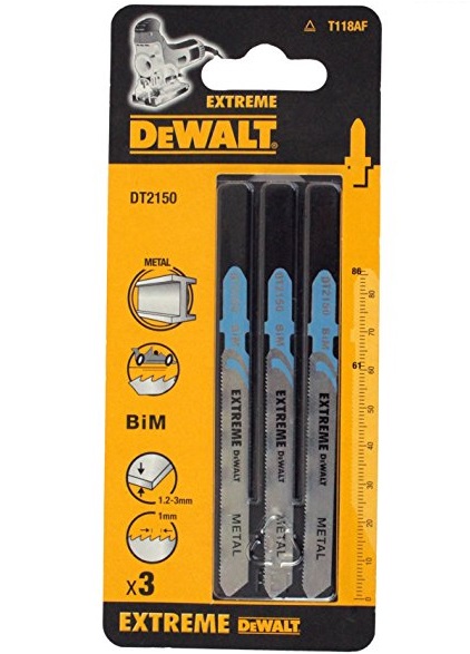 DeWALT Πριονωτή Λεπίδα Κοπής Μετάλλων 86mm 3ΤΕΜ DT2150-QZ