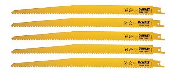 DEWALT Λάμες κοβαλτίου 5τμχ 305mm DT2350-QZ