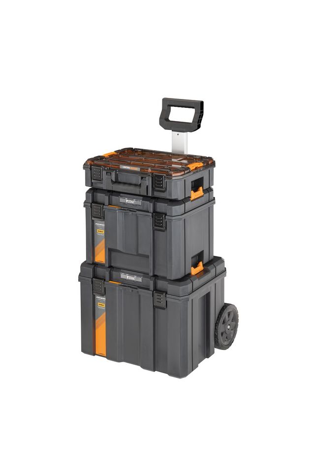DEWALT X MCLAREN ΣΥΣΤΗΜΑ ΑΠΟΘΗΚΕΥΣΗΣ ΕΡΓΑΛΕΙΟΘΗΚΩΝ 3 IN 1 TSTAK ΣΕ ΤΡΟΛΕΙ DWST60452-1