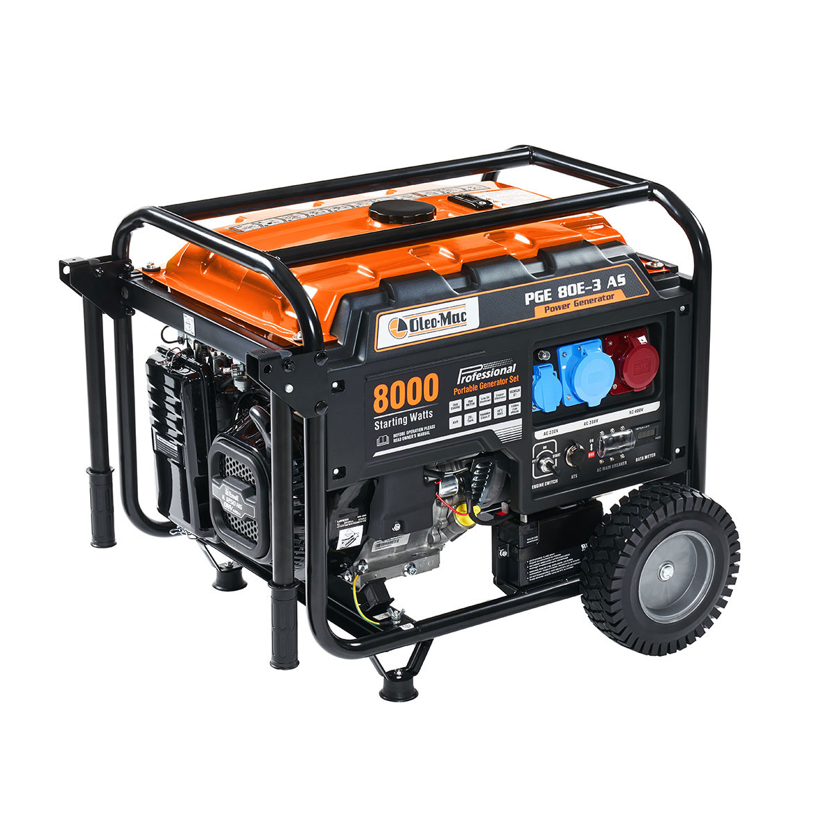 OLEO-MAC ΓΕΝΝΗΤΡΙΑ ΒΕΝΖΙΝΗΣ 6.5kW PGE 80E-3 DCS GEP539518004