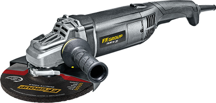FF GROUP AG 230/2600S HD ΓΩΝΙΑΚΟΣ ΤΡΟΧΟΣ Φ230 2600W  45591