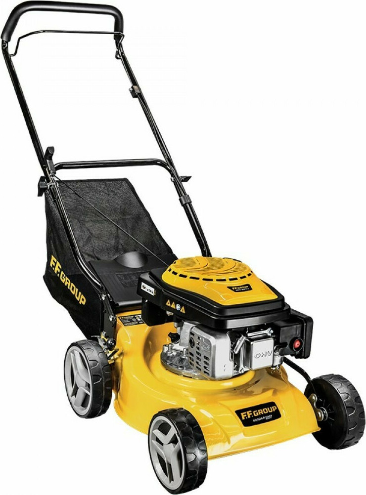 Μηχανή γκαζόν βενζίνης FF GROUP GLM 40/124 P EASY 2,4 HP ωθούμενη με μήκος κοπής 40 cm 45681