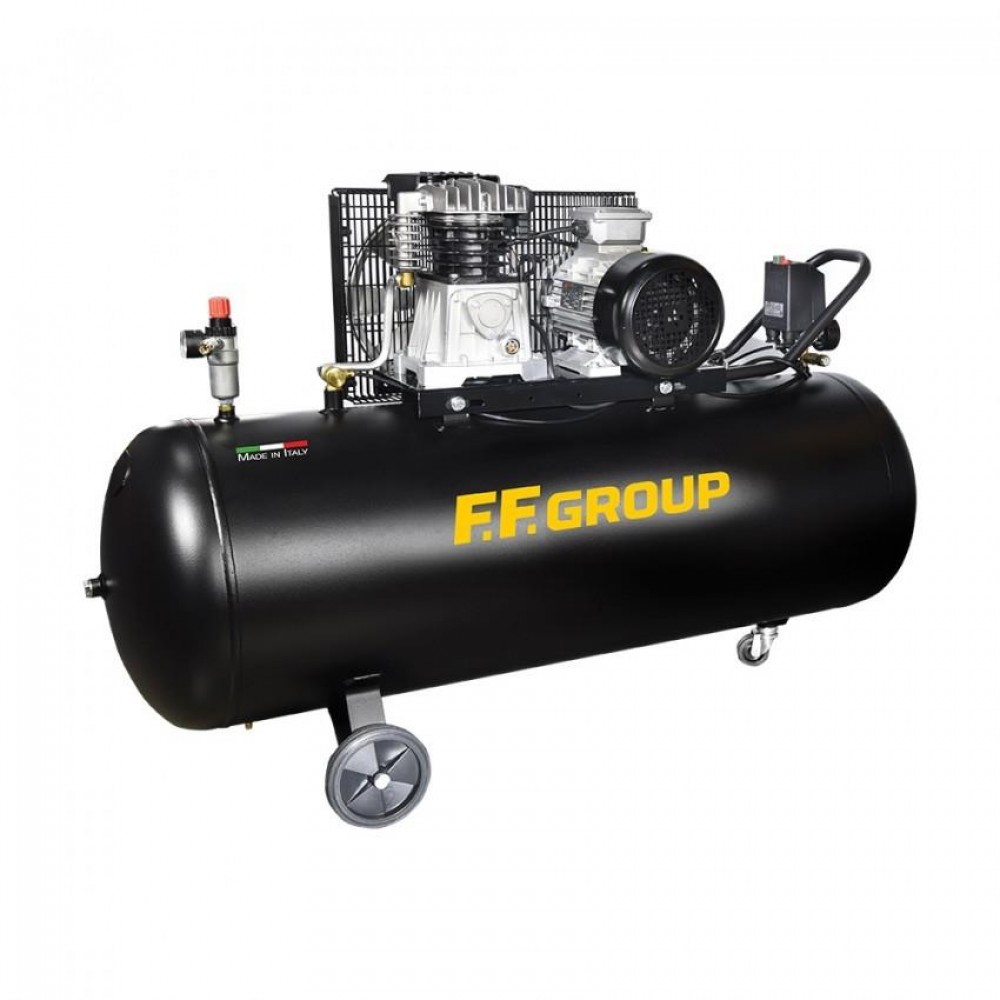 FF GROUP AC-B 200/4TC PRO ΑΕΡΟΣΥΜΠΙΕΣΤΗΣ ΜΕ ΙΜΑΝΤΑ 4,0Hp 200Lt   46028