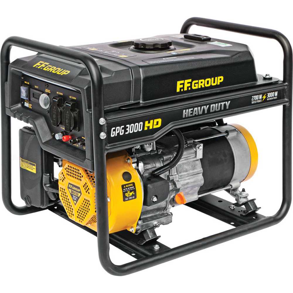 FF Group GPG 3000 HD Γεννήτρια Βενζίνης Τετράχρονη 46096