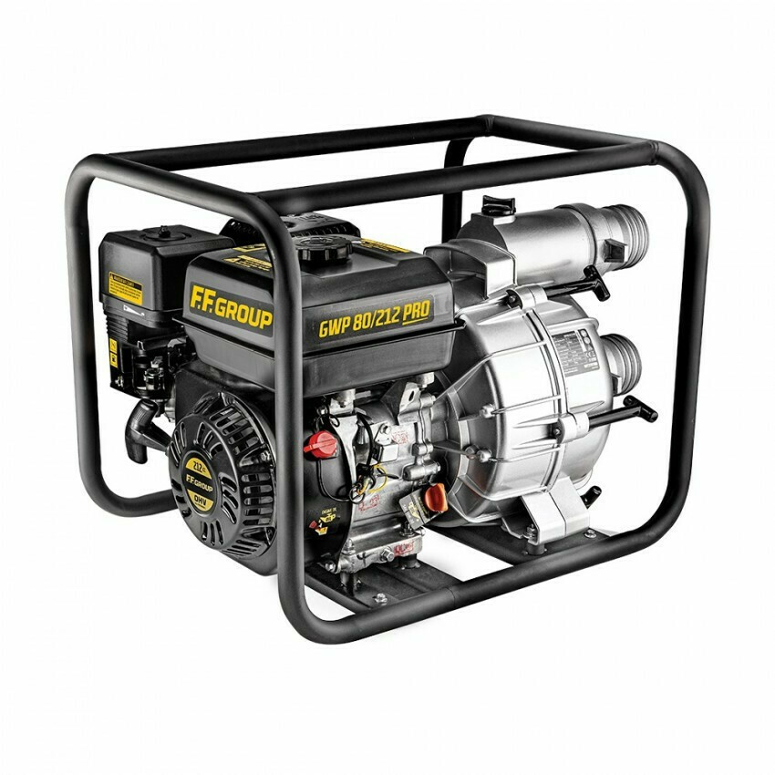 FF GROUP ΑΝΤΛΙΑ ΕΠΙΦΑΝΕΙΑΣ ΒΕΝΖΙΝΗΣ GWP 80/212 ST PRO 7.0Hp  46636