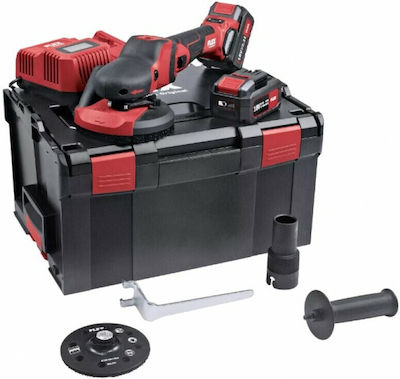 FLEX - SE 125 18.0-EC/5.0 Set SUPRAFLEX Περιστροφικό Τριβείο 18V (2x5.0Ah) 504157