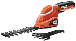 Σετ Black&Decker Ψαλίδι+Κλαδευτήρι Μπορντούρας Li-on 7,2V GSL700