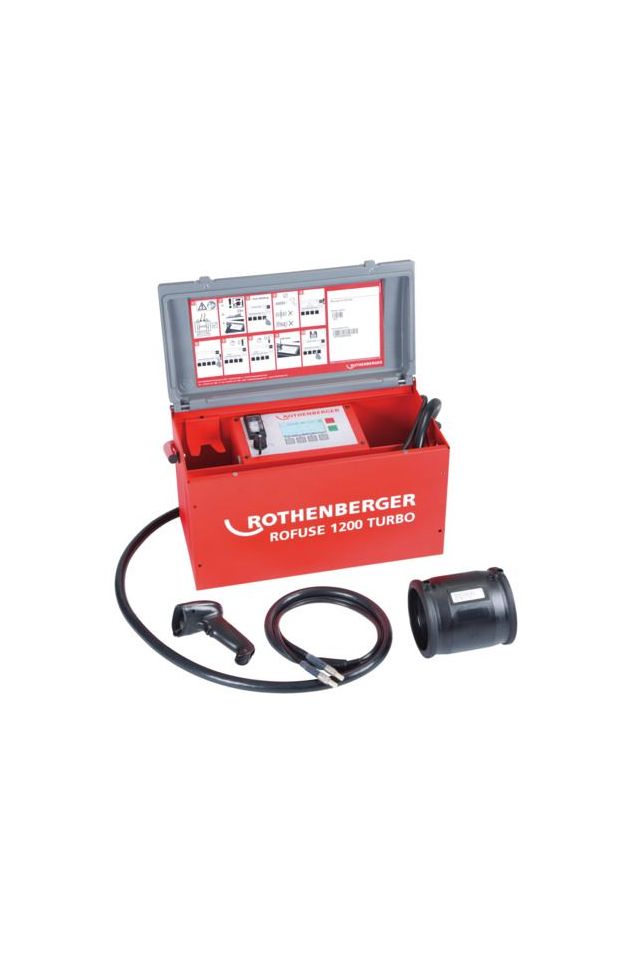 ROTHENBERGER ΜΗΧΑΝΗΜΑ ΗΛΕΚΤΡΟΜΟΥΦΑΣ ROFUSE 1200 TURBO 1000001000