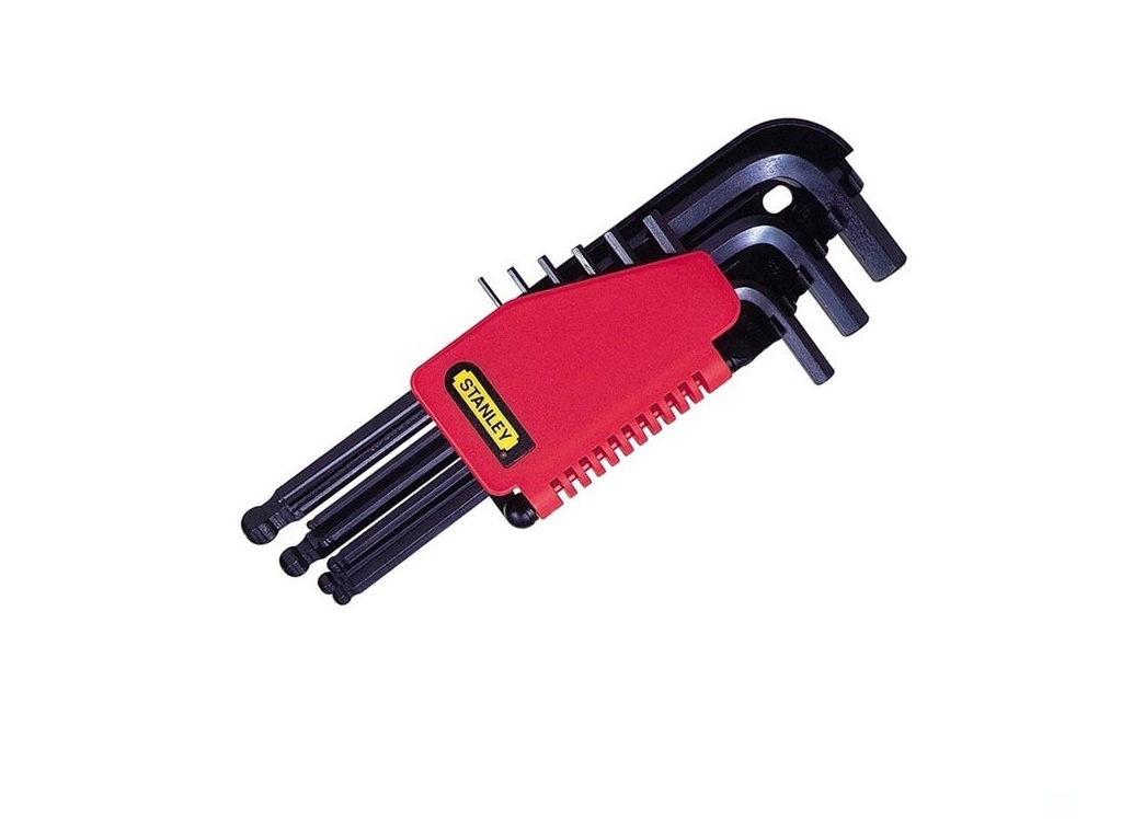 Stanley - Σετ 9 κλειδιά Άλλεν με σφαιρική κεφαλή 1,5-10mm 0-69-256