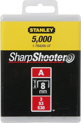 STANLEY ΔΙΧΑΛΑ ΚΑΡΦΩΤΙΚΟΥ Α08 (1000 ΤΕΜ.) 8,0 mm 1-TRA205T