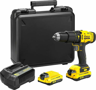 FATMAX® 20V Κρουστικό Δραπ/δο 18V (2x1.5Ah) - 14,4V - 18V - 20V ΜΕ ΚΡΟΥΣΗ - STANLEY SFMCD711C2K-QW