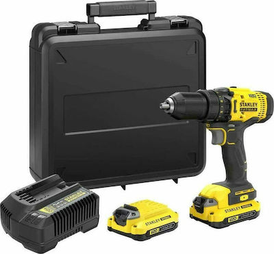 Κρουστικό Δραπανοκατσάβιδο BRUSHLESS V20 Ιόντων Λιθίου 18V 1,5Ah STANLEY SFMCD715C2K-QW