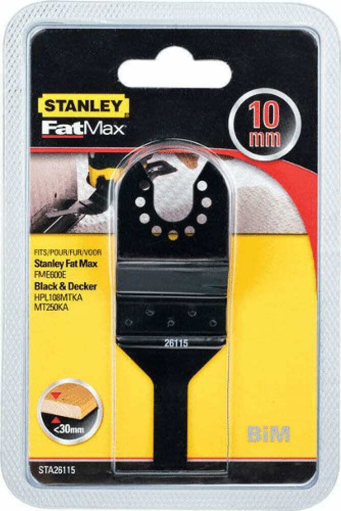 Stanley Λάμα Πολυεργαλείου 10mm για Ξύλο και Μέταλλο STA26115-XJ
