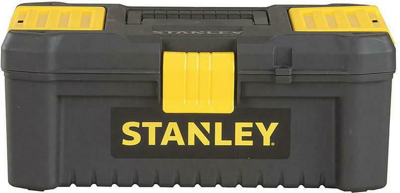 STANLEY ΕΡΓΑΛΕΙΟΘΗΚΗ ESSENTIAL ΜΕ ΠΛΑΣΤΙΚΑ ΚΟΥΜΠΩΜΑΤΑ 12.5' STST1-75514