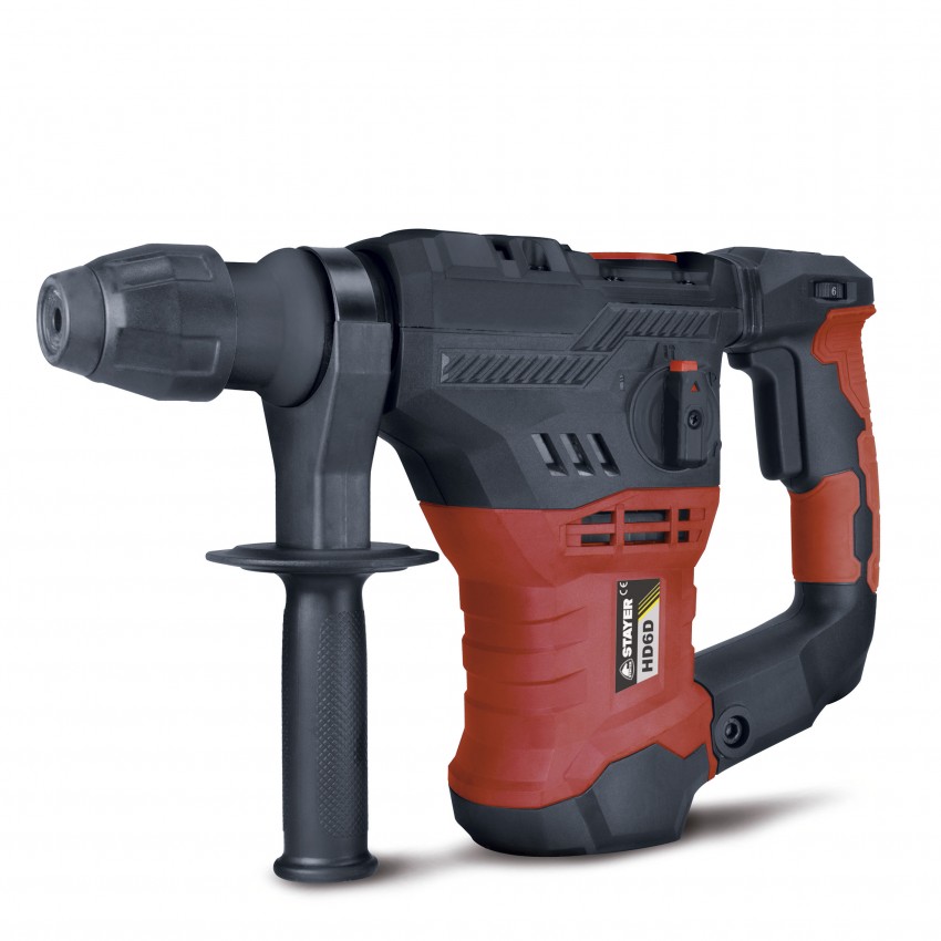 HD 6 DK Περιστροφικό Πιστολέτο 1500W  - ΠΕΡΙΣΤΡΟΦΙΚΑ - ΚΡΟΥΣΤΙΚΑ SDS PLUS - STAYER 