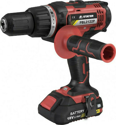 Stayer Κρουστικό Δραπανοκατσάβιδο Μπαταρίας 18V Solo PB21 P L20