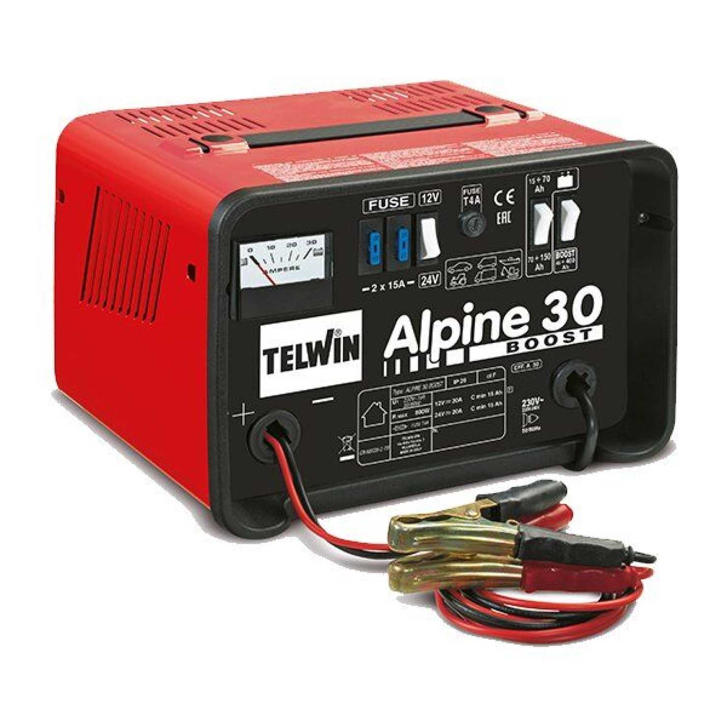 TELWIN φορητός φορτιστής ALPINE 30 BOOST 807547