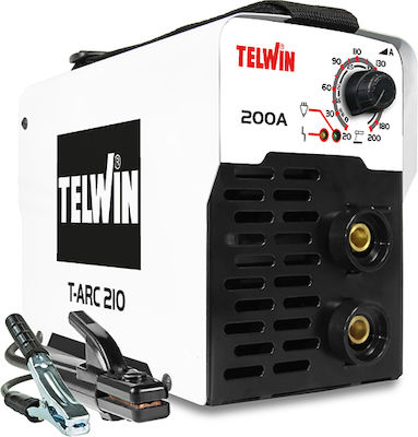 TELWIN  Ηλεκτροκόλληση Ηλεκτροδίου Συνεχούς Ρεύματος ELEMENTS TELWIN T-ARC 210 816166