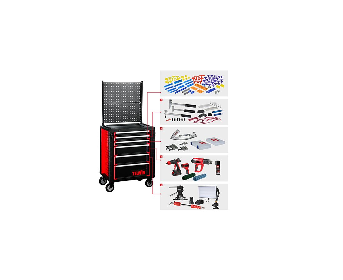 ΕΡΓΑΛΕΙΟΦΟΡΕΑΣ TELWIN - SMART REPAIR TROLLEY 804593