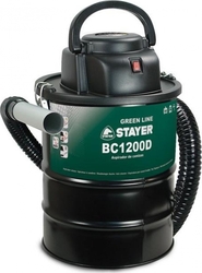 STAYER BC1200D Ηλεκτρική Σκούπα Στάχτης