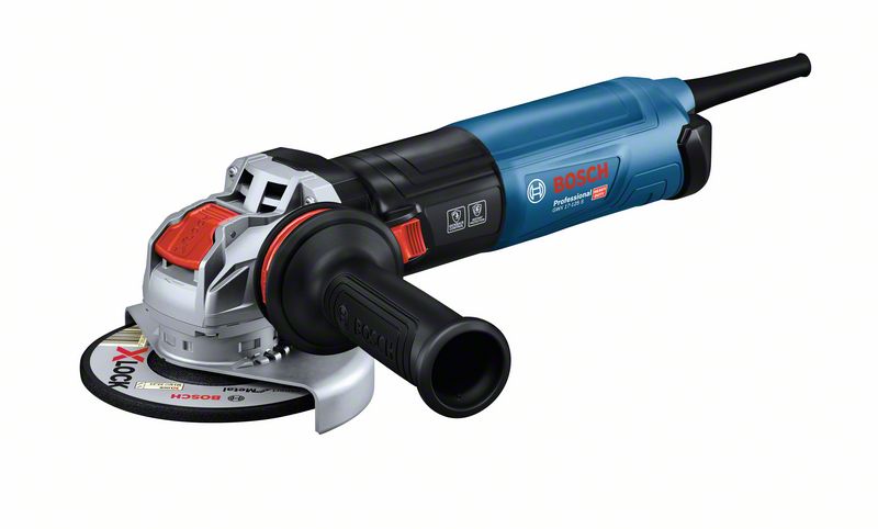 BOSCH GWX 17-125 S PROFESSIONAL ΓΩΝΙΑΚΟΣ ΛΕΙΑΝΤΗΡΑΣ ΜΕ X-LOCK 06017D2300