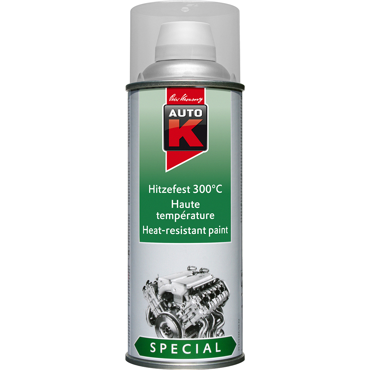 Kwasny Group AutoK 233048 SPRAY ΒΕΡΝΙΚΙ ΥΨΗΛΩΝ ΘΕΡΜΟΚΡΑΣΙΩΝ (300°C), ΔΙΑΦΑΝΟ ΓΥΑΛΙΣΤΕΡΟ - 400ML