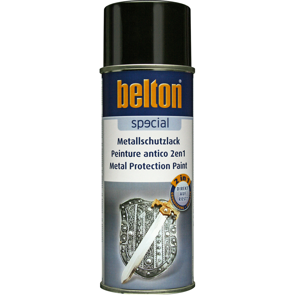 Kwasny Group Belton 323650 SPRAY ΠΡΟΣΤΑΣΙΑΣ ΜΕΤΑΛΛΟΥ, ΜΑΥΡΟ - 400ML