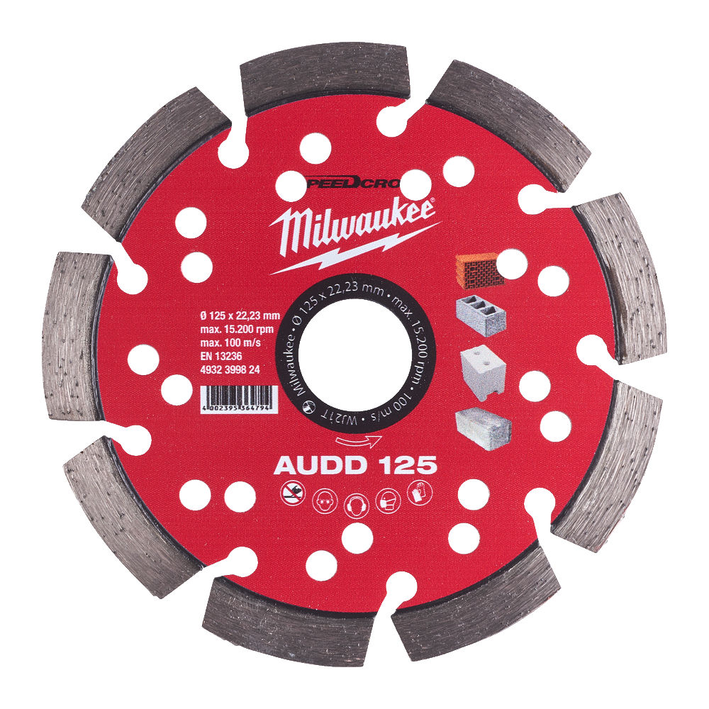 ΔΙΣΚΟΣ ΔΙΑΜΑΝΤΕ AUDD 125mm MW 4932399824
