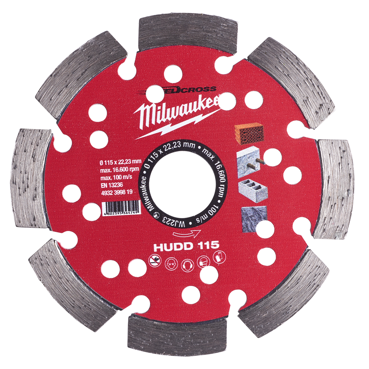 ΔΙΣΚΟΣ ΔΙΑΜΑΝΤΕ HUDD 115mm MW 4932399819