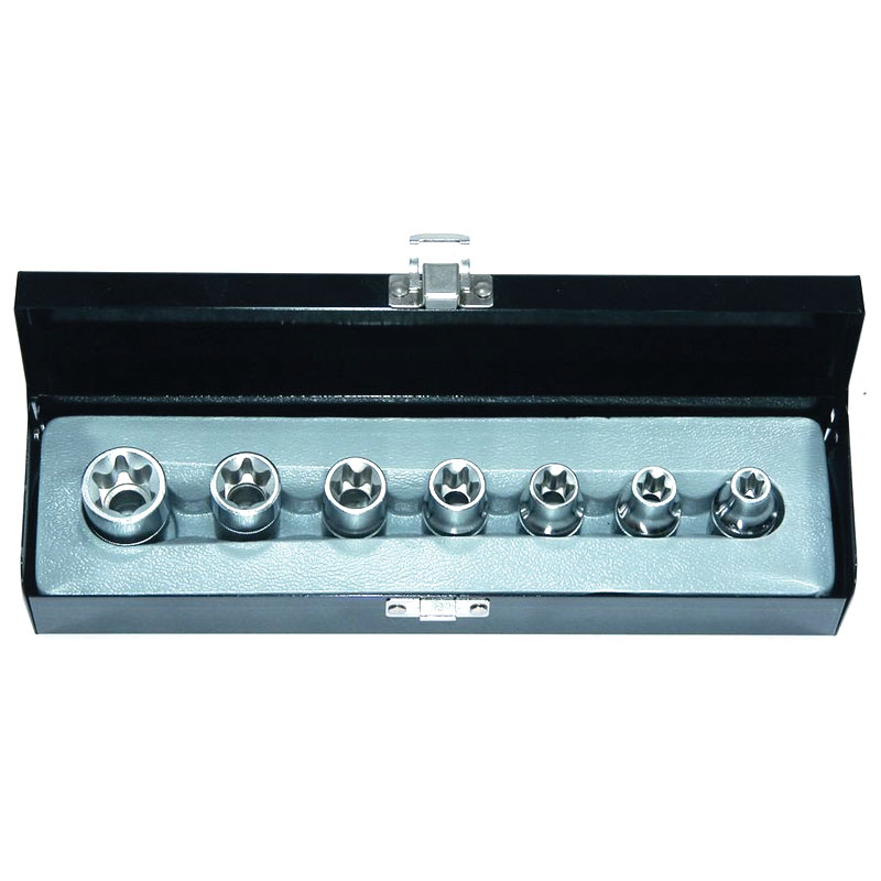 SET ΚΑΡΥΔΑΚΙΑ TORX 1/2" 7τμχ FORCE