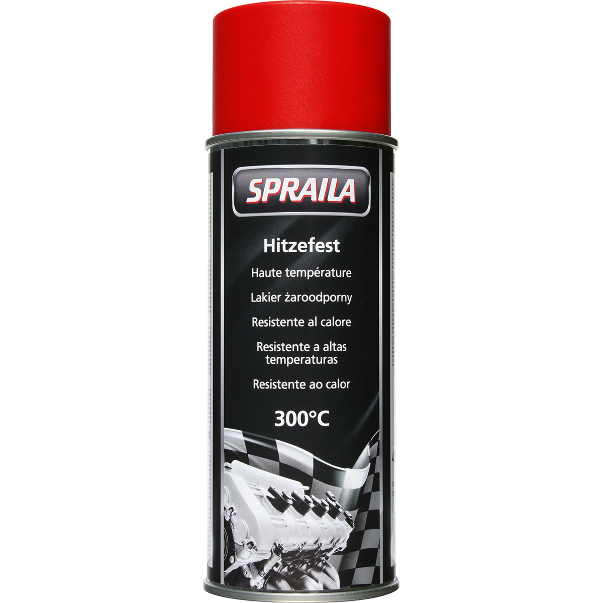 Kwasny Group Spraila 300047 SPRAY ΒΑΦΗΣ ΥΨΗΛΩΝ ΘΕΡΜΟΚΡΑΣΙΩΝ (300°C), ΚΟΚΚΙΝΟ - 400 ML